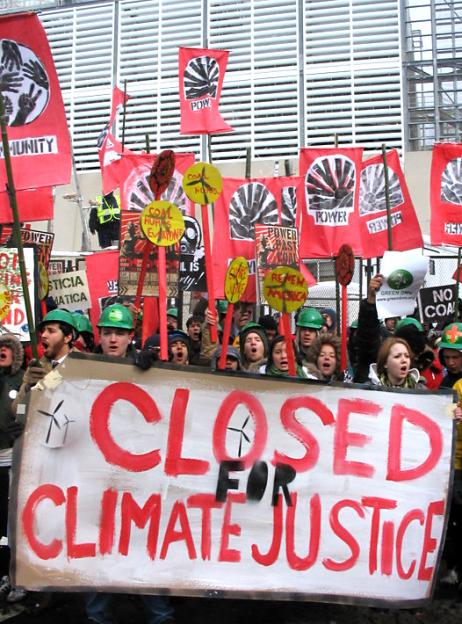 Hundreds of activists blockade a coal-fired power plant in Washington, D.C.